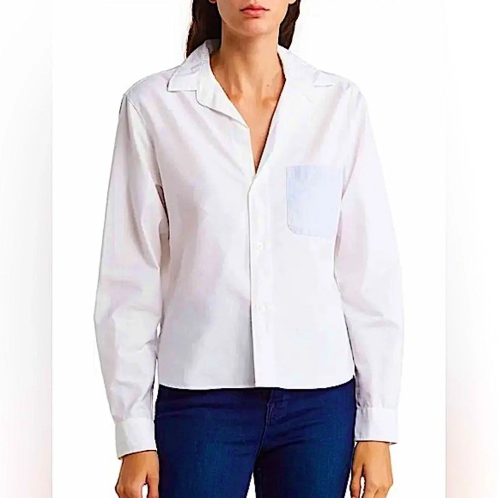NWT Frank & Eileen Medium button down shirt office siren - Picture 1 of 10